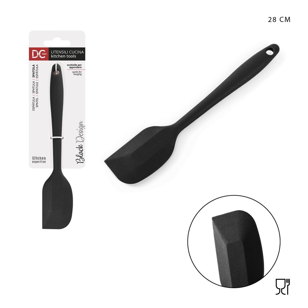 Espátula de silicona 28x5.5cm - Utensilios de cocina