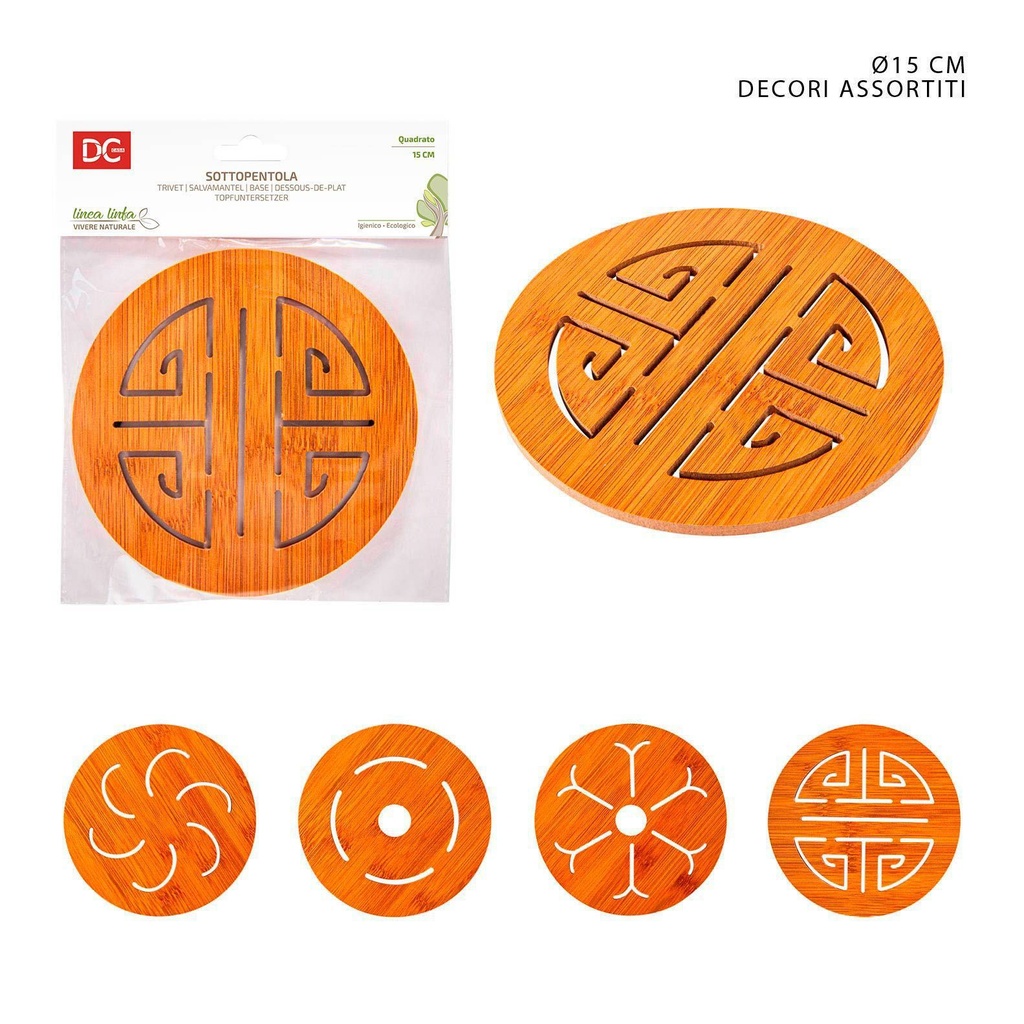 Bas de olla redonda de plástico Ø15cm - Accesorios para cocina