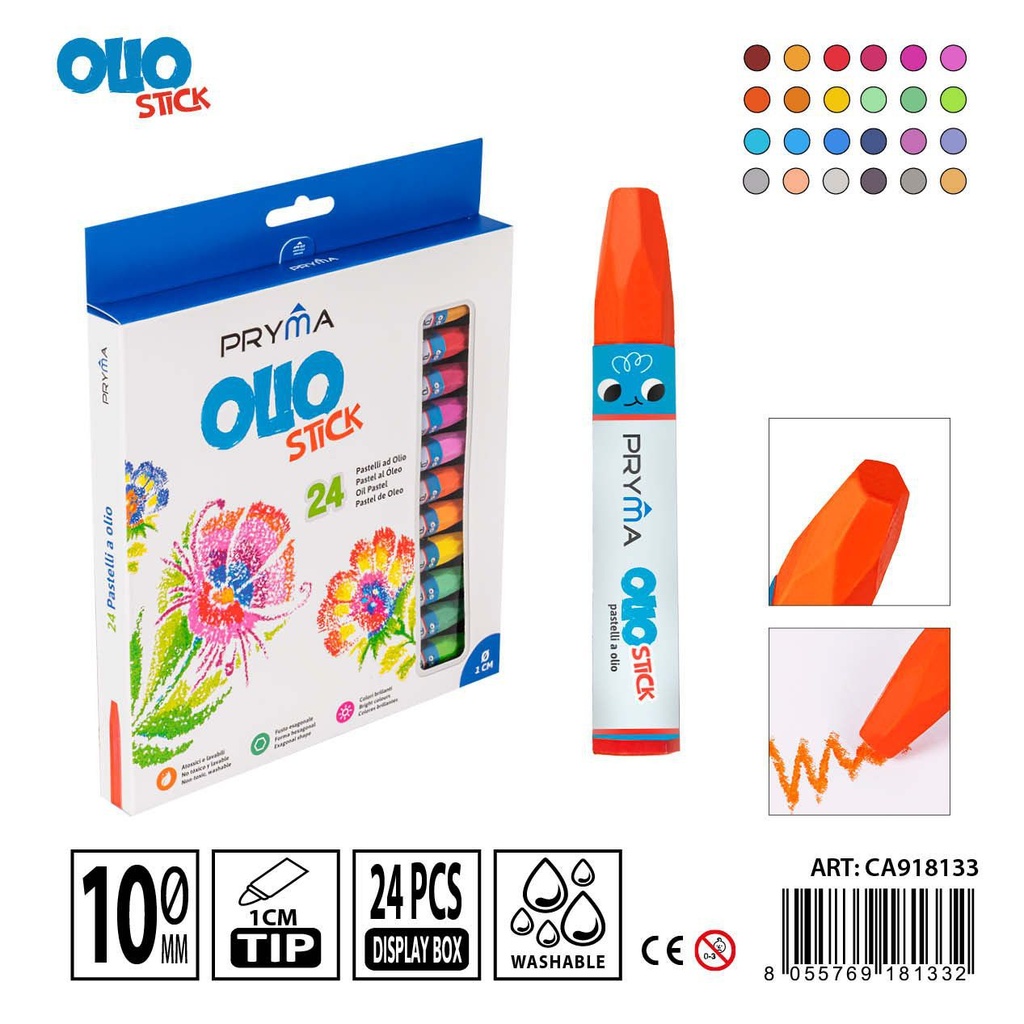 Pastel al óleo de 24 piezas para artistas