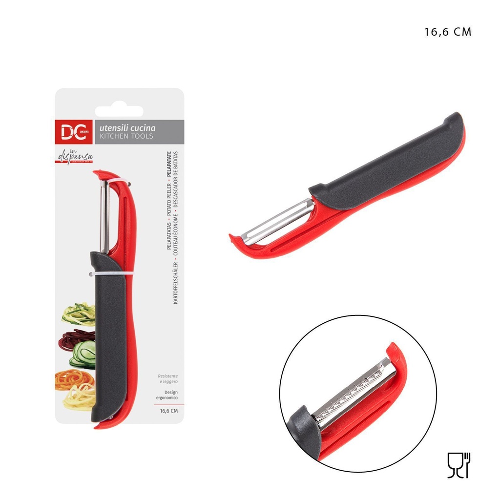 Pelapatatas multifuncional 16.6x2.9x1.8cm - Utensilios de cocina
