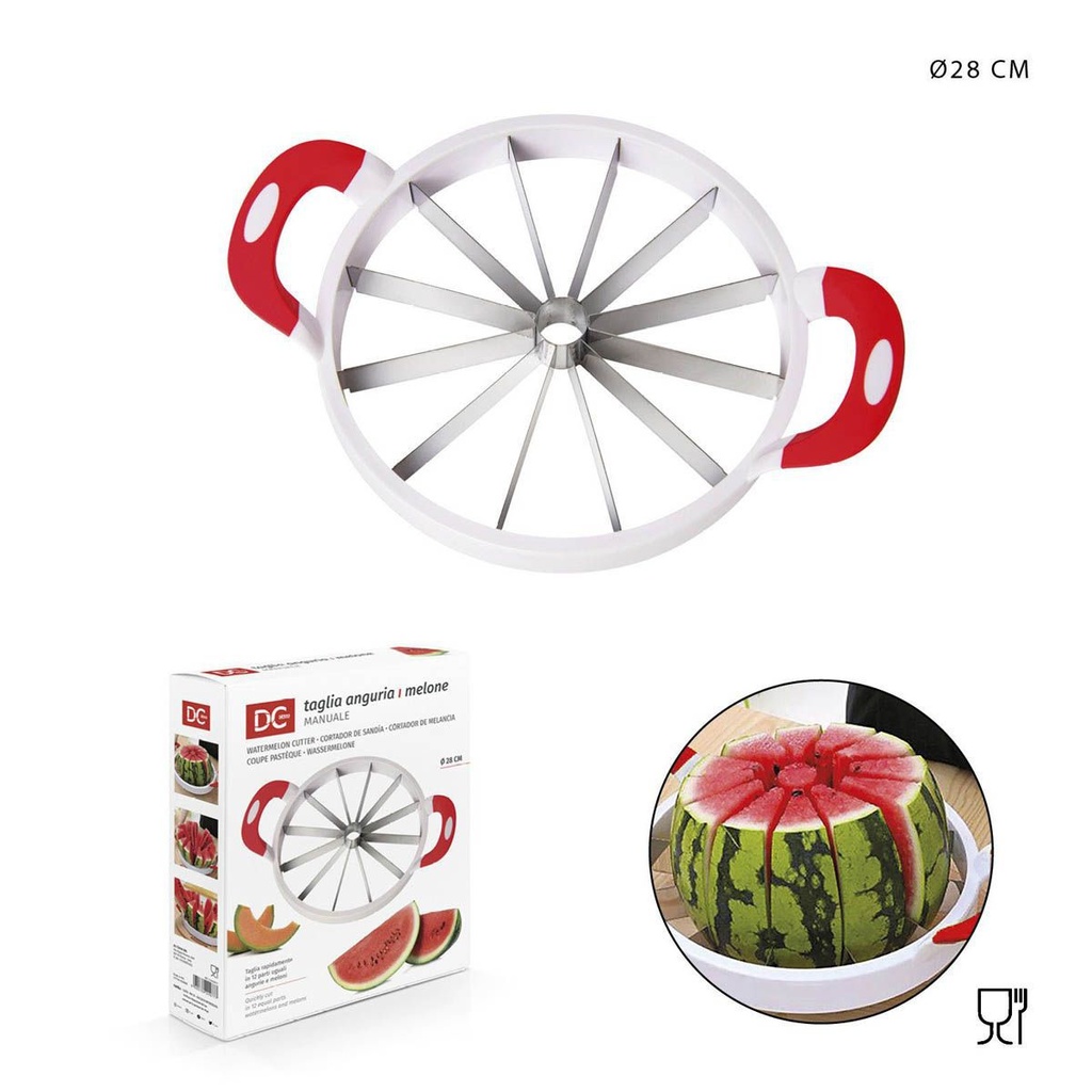 Cortador de sandía/melón 28 cm - Utensilios de cocina