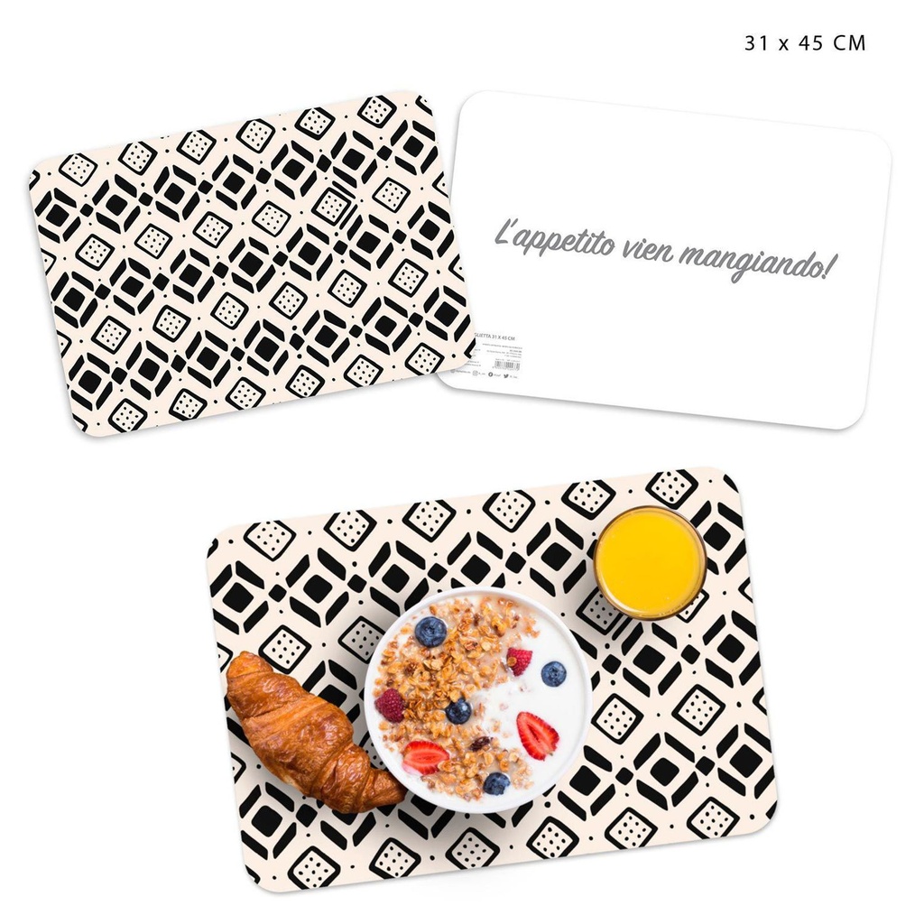 Mantel individual americano 31x45 cm - Manteles y artículos de cocina