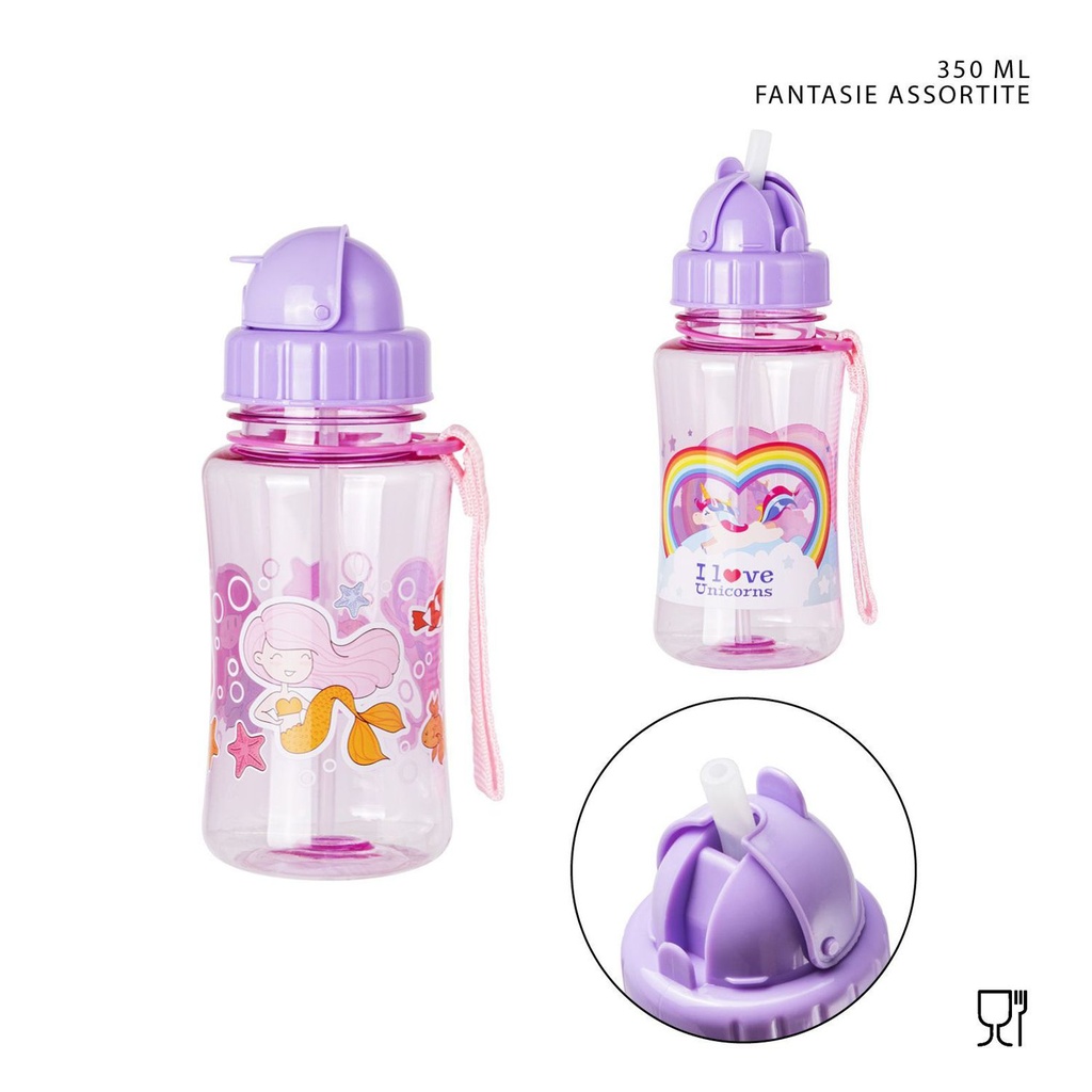 Botella de agua de plástico 350ml - Productos de agua