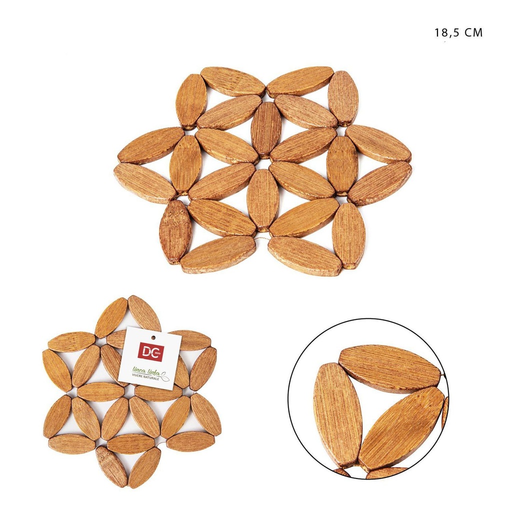 Bas de olla de bambú 18.5cm - Accesorios para cocina