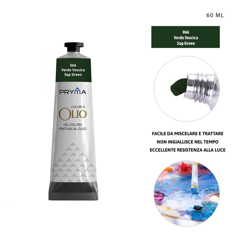 Pintura al óleo 60ml N.066 verde salvia - Pinturas y arte