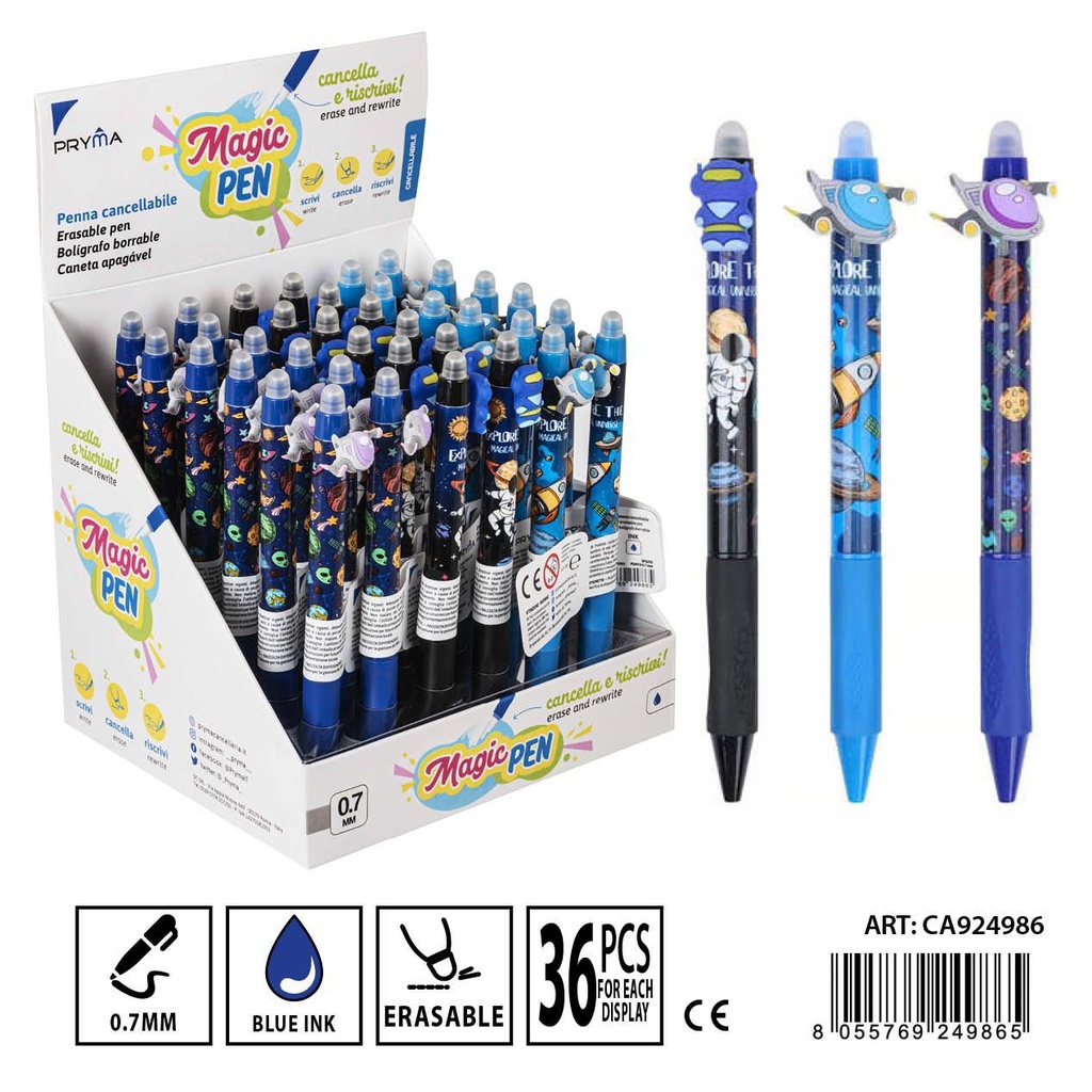Bolígrafo borrable 0.7 mm espacio - Herramientas de escritura