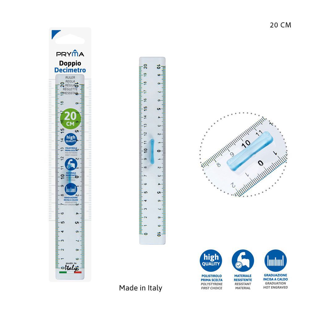 Regla de 20cm - Herramienta de papelería