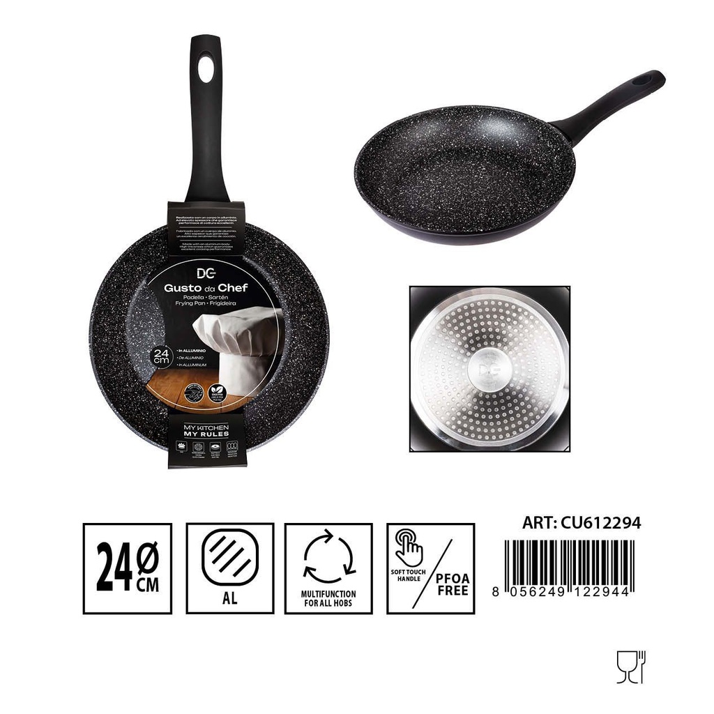 Sartén de inducción 24 cm - Utensilios para cocinar a la perfección