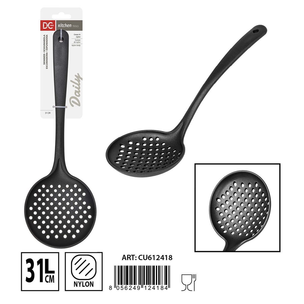 Espumador de nylon 31cm - Utensilios de cocina