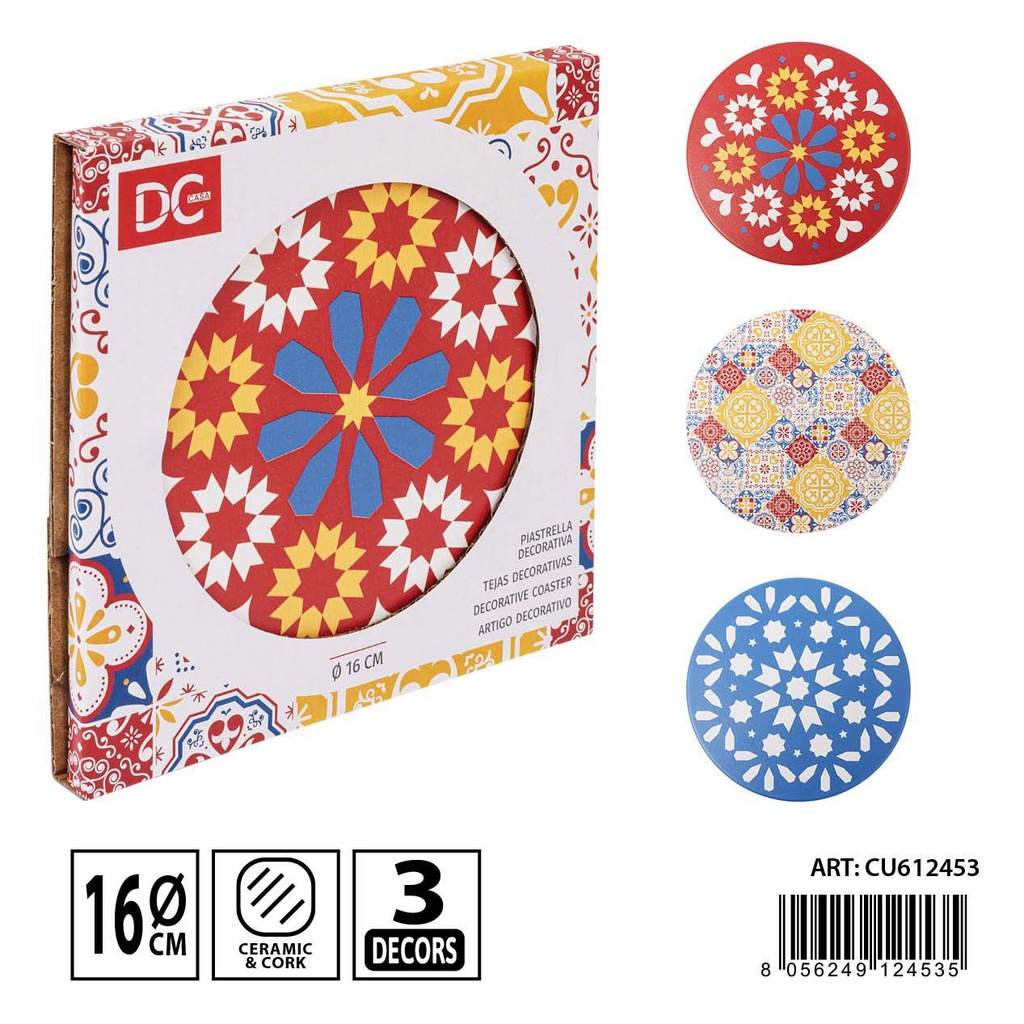 Posavasos de cerámica 17cm - Utensilios para cocina
