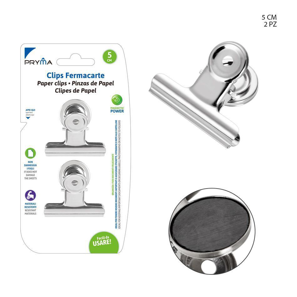 Clip magnético 5CM 2PZ - Accesorios de oficina