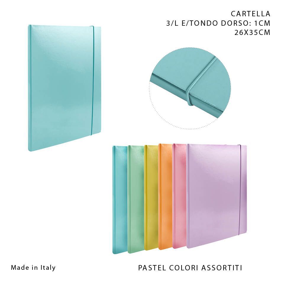 Carpeta con goma redonda D1 26x35 cm - Archivar documentos y oficina