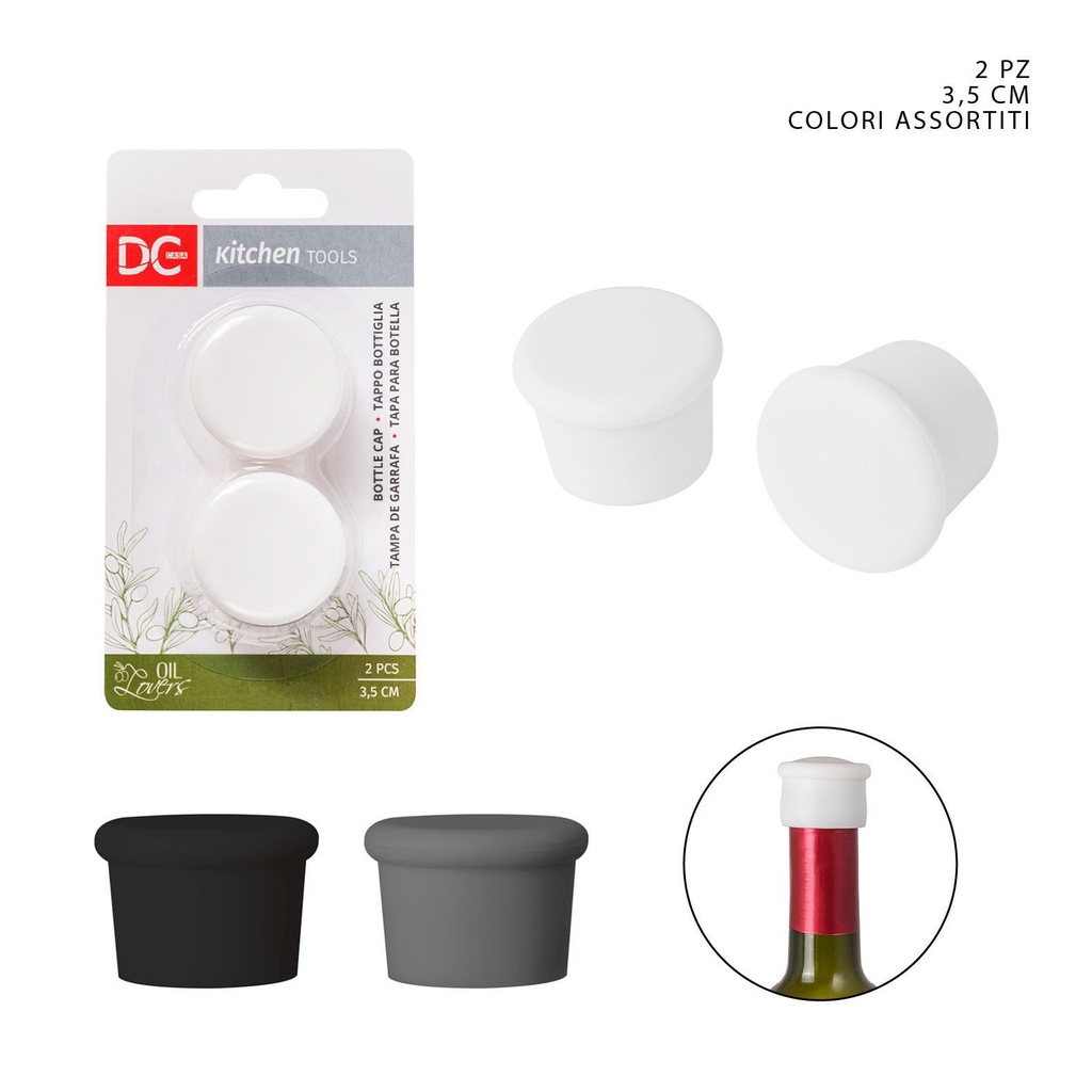Tapa para botella 3.5cm 2pz - Artículos de cocina y tapas
