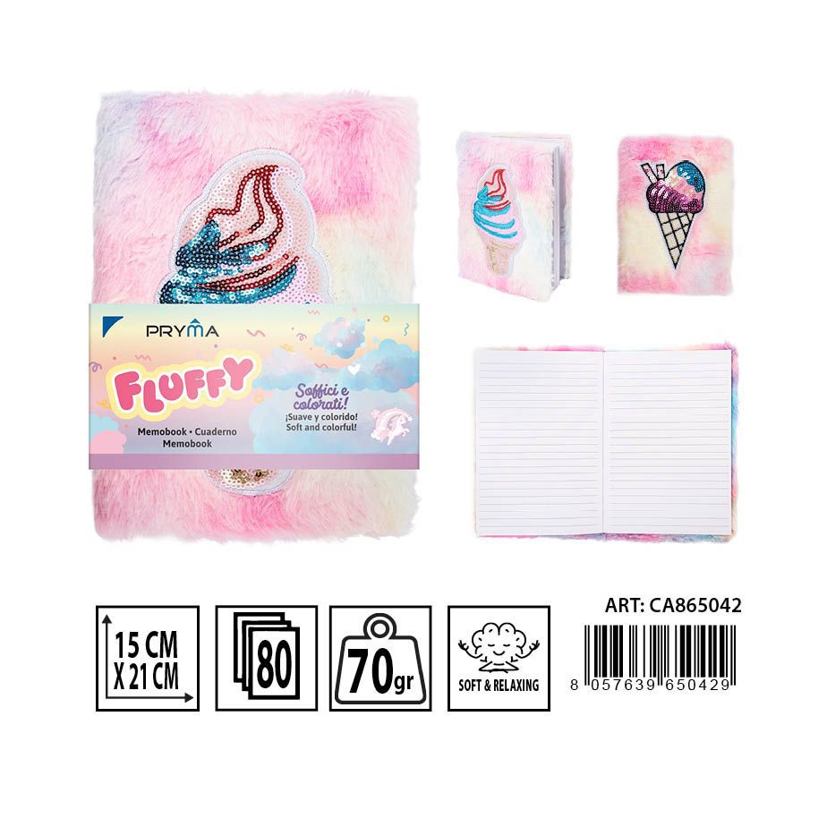Cuaderno 70 g 80 hojas 15x21 cm - Papelería y cuadernos suaves