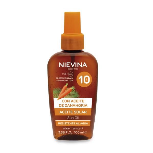 Protector solar aceite de zanahoria F10 100 ml - Cuidado de la piel