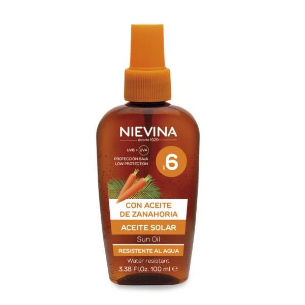 Protector solar aceite de zanahoria F6 100 ml - Cuidado de la piel