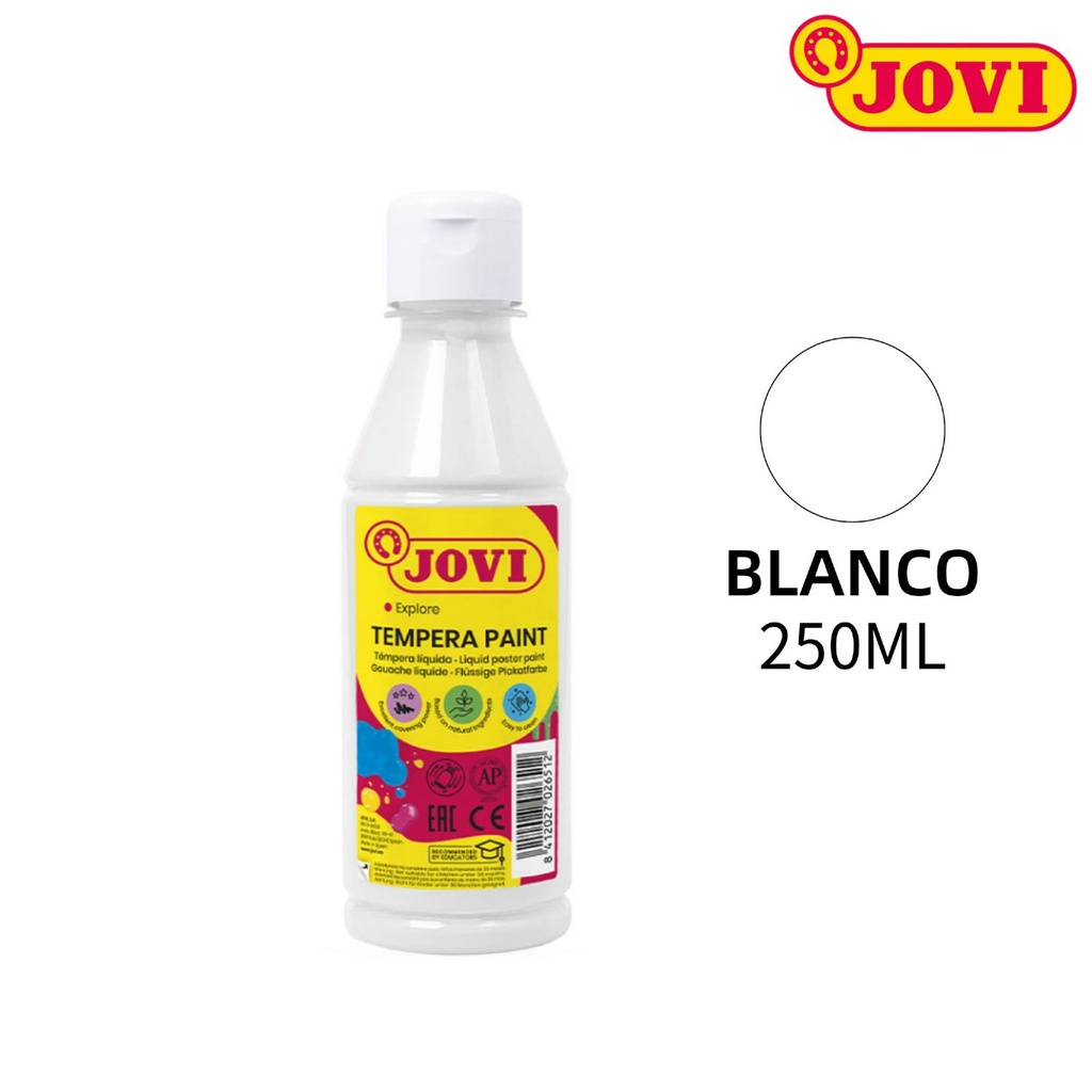 Pintura de huevo JOVI 250ml blanca - Papelería