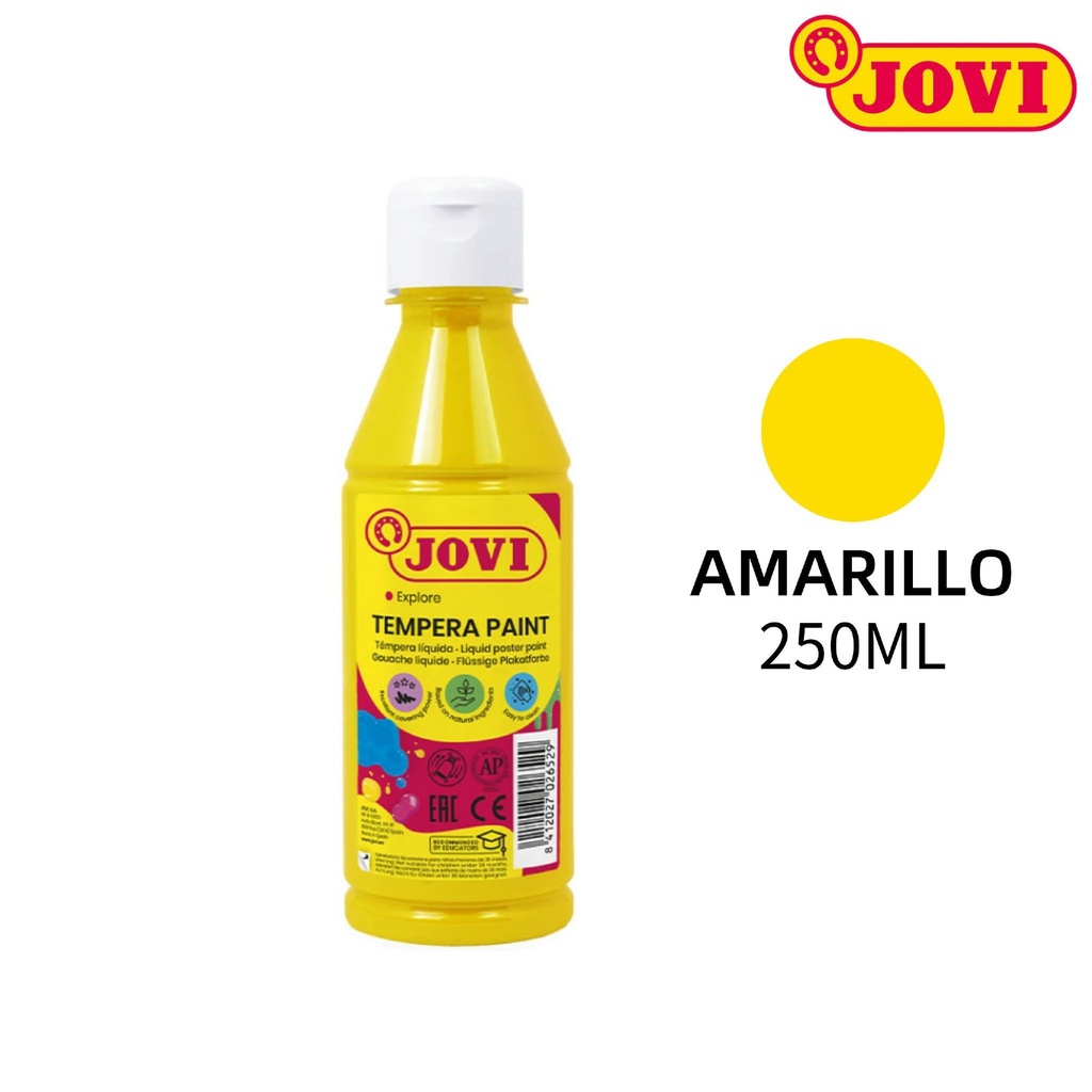 Pintura de huevo JOVI 250ml amarilla - Papelería