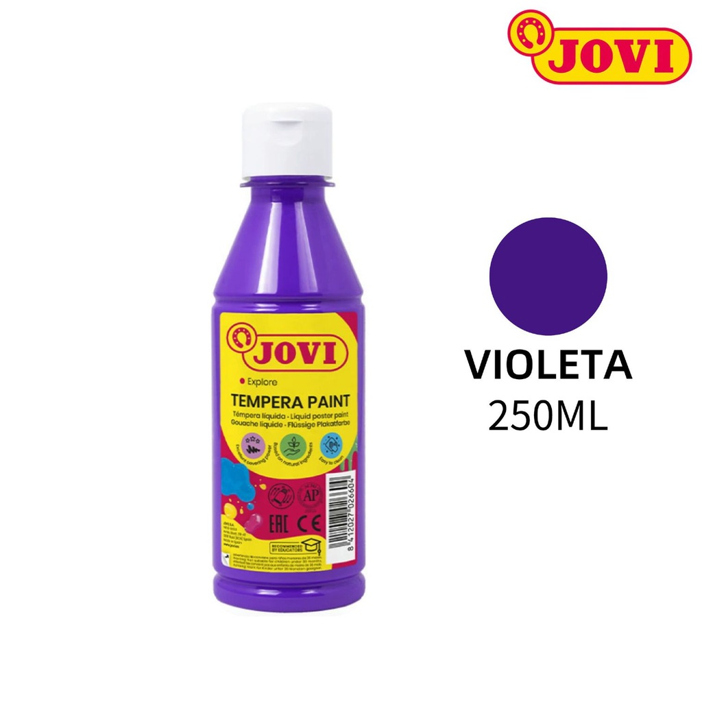 Pintura de huevo JOVI 250ml violeta - Papelería