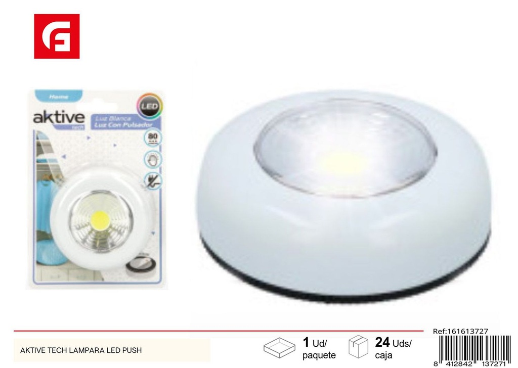Lámpara LED Aktive Tech con función de presión - Iluminación