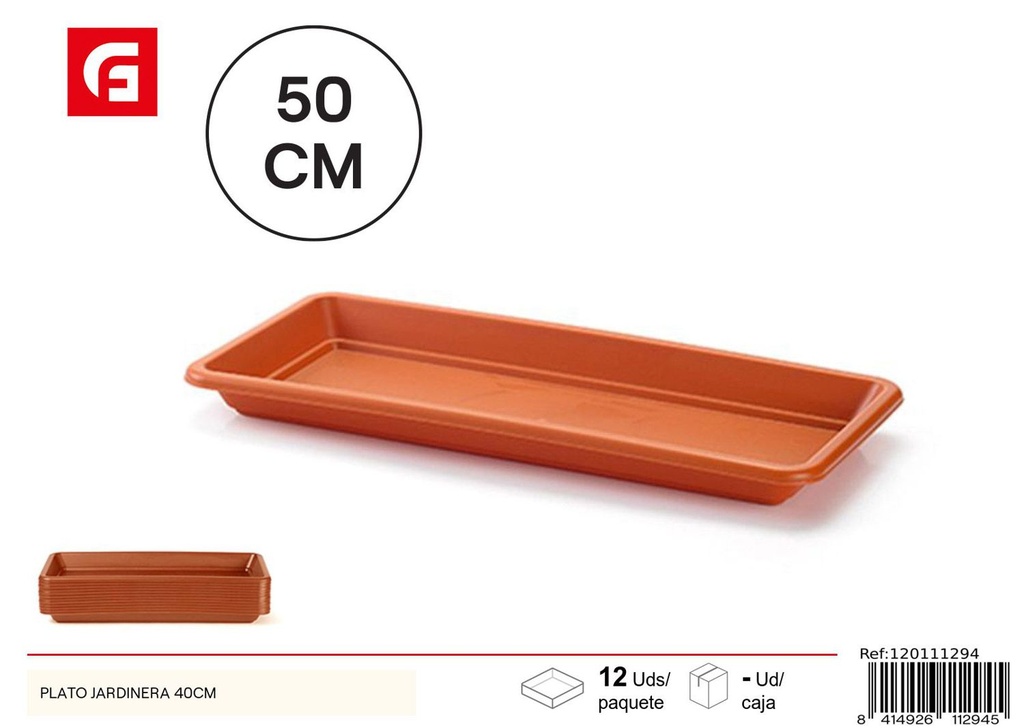 Plato jardinera 50 cm - Base para macetas