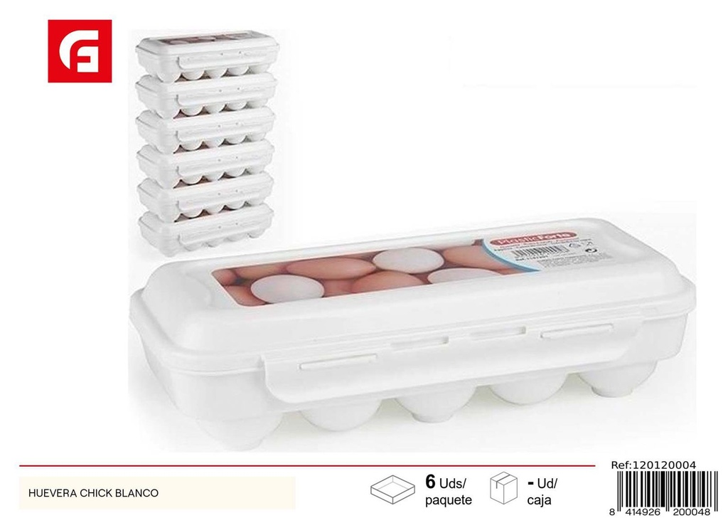 Huevera Chick blanca - Accesorios de cocina