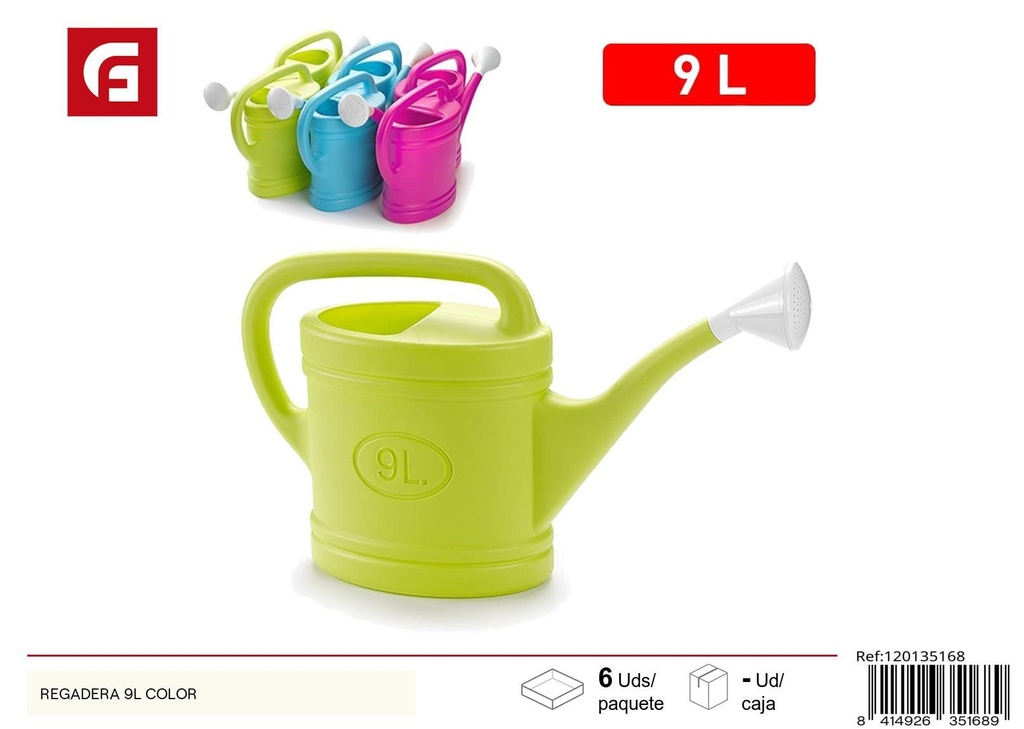 Regadera de 9L - Accesorios de jardinería
