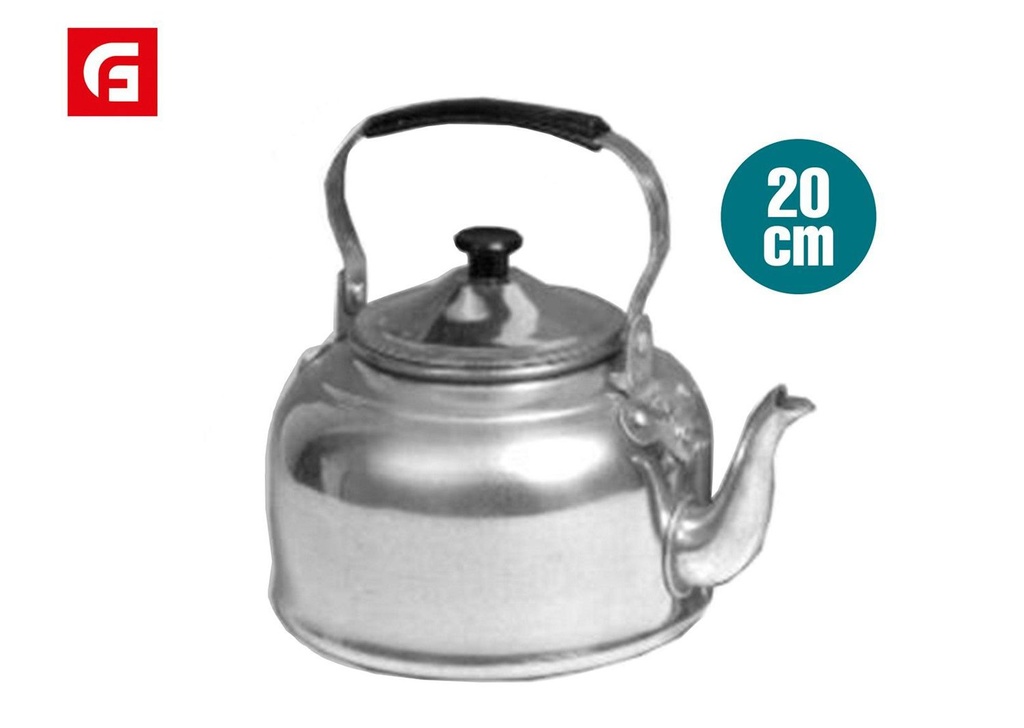 Pava de aluminio 20 cm - Utensilios de cocina