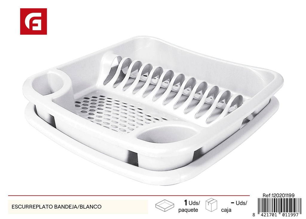 Escurridor+bandera blanco - Accesorios de cocina 
