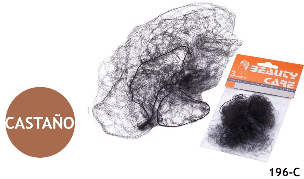 Red invisible rubia (12 uds) - Accesorios de cabello