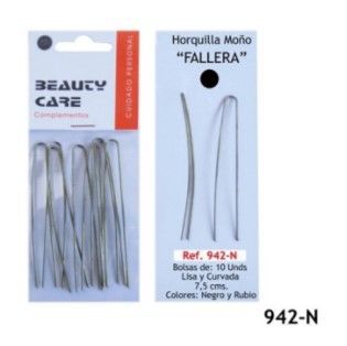 HORQUILLA FALLERA LISA 10U 12/U - Accesorios de peinado