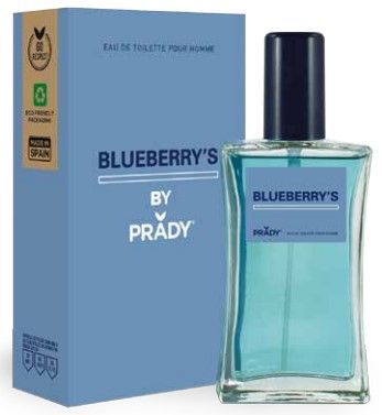 Colonia masculina Blueberry Prady - Perfume y fragancias