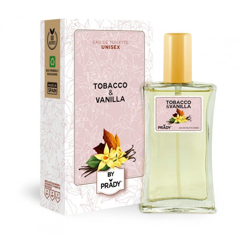 Colonia Tobacco & Vanilla Unisex Prady - Perfume y fragancias