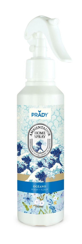  Ambientador en spray Prady Océano 220 ml - Fragancias para el hogar