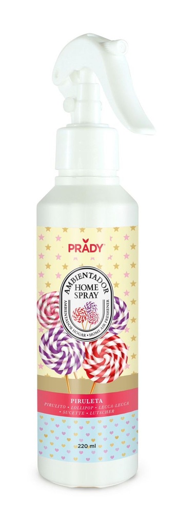  Ambientador en spray Prady Piruleta 220 ml - Fragancias para el hogar