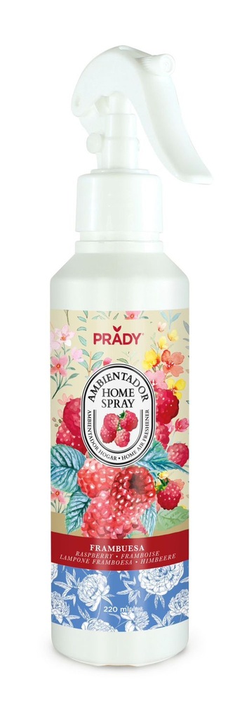  Ambientador en spray Prady Frambuesa 220 ml - Fragancias para el hogar