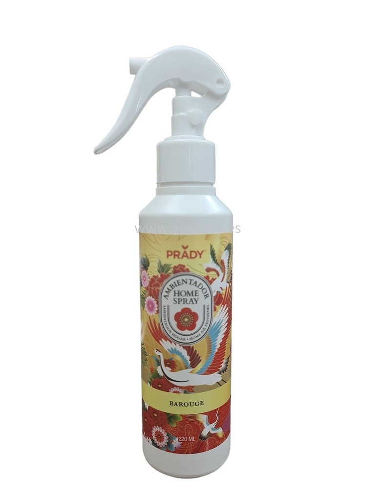 Aroma Prady Spray Barouge 220 ml - Ambientador y fragancia para el hogar