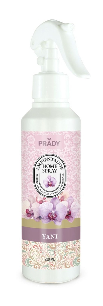Aroma Prady Spray Yani 220 ml - Ambientador y fragancia para el hogar