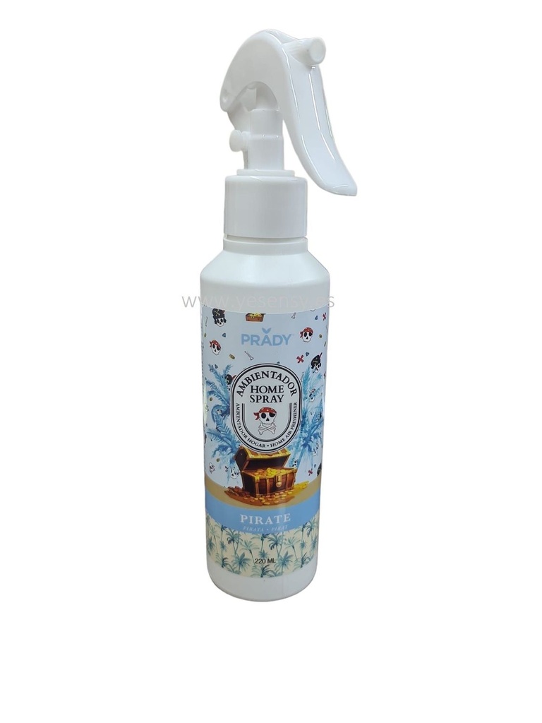 Aroma Prady Spray Pirate 220 ml - Ambientador y fragancia para el hogar