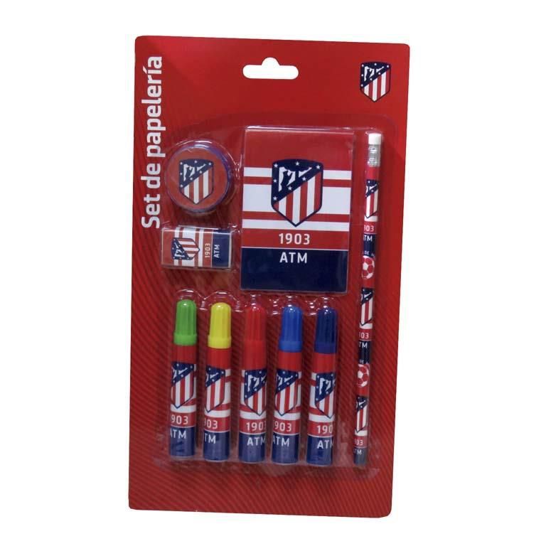 Set de papelería 9 pcs Atlético de Madrid - Artículos de colección