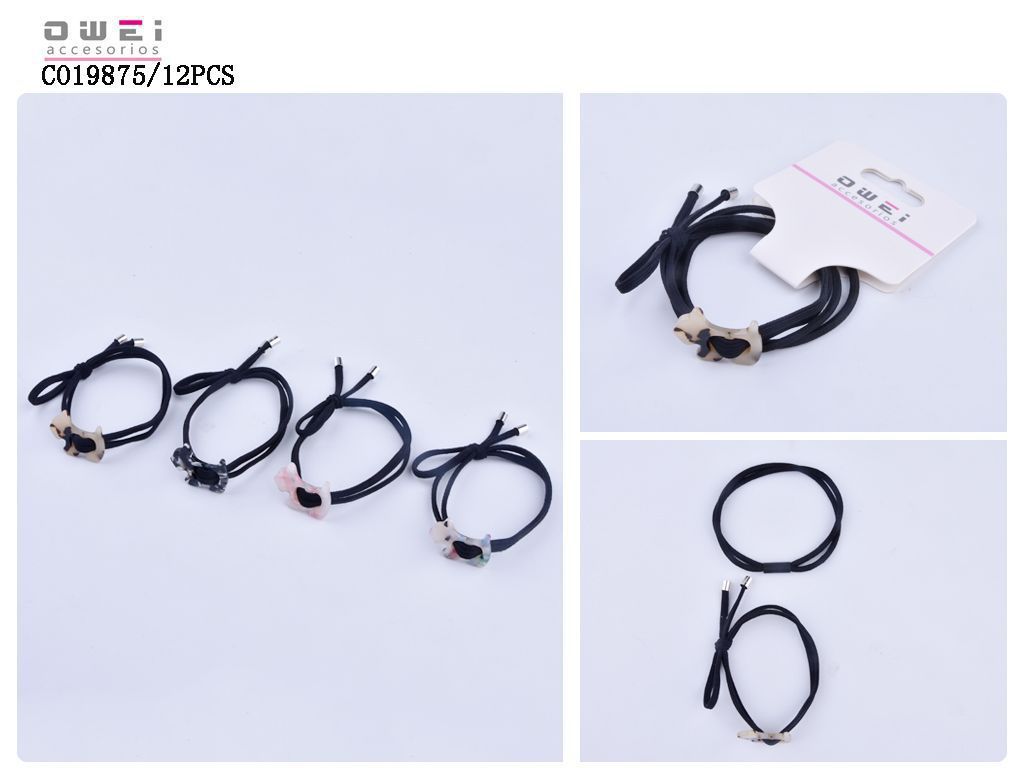 Pack de 2 gomas 12/U CO19875 OW - Gomas para cabello modernas