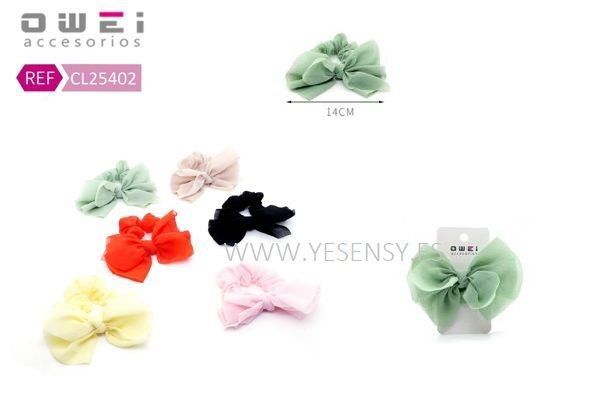 Coletero lazo 14 cm 12 unidades - Accesorios de peinados