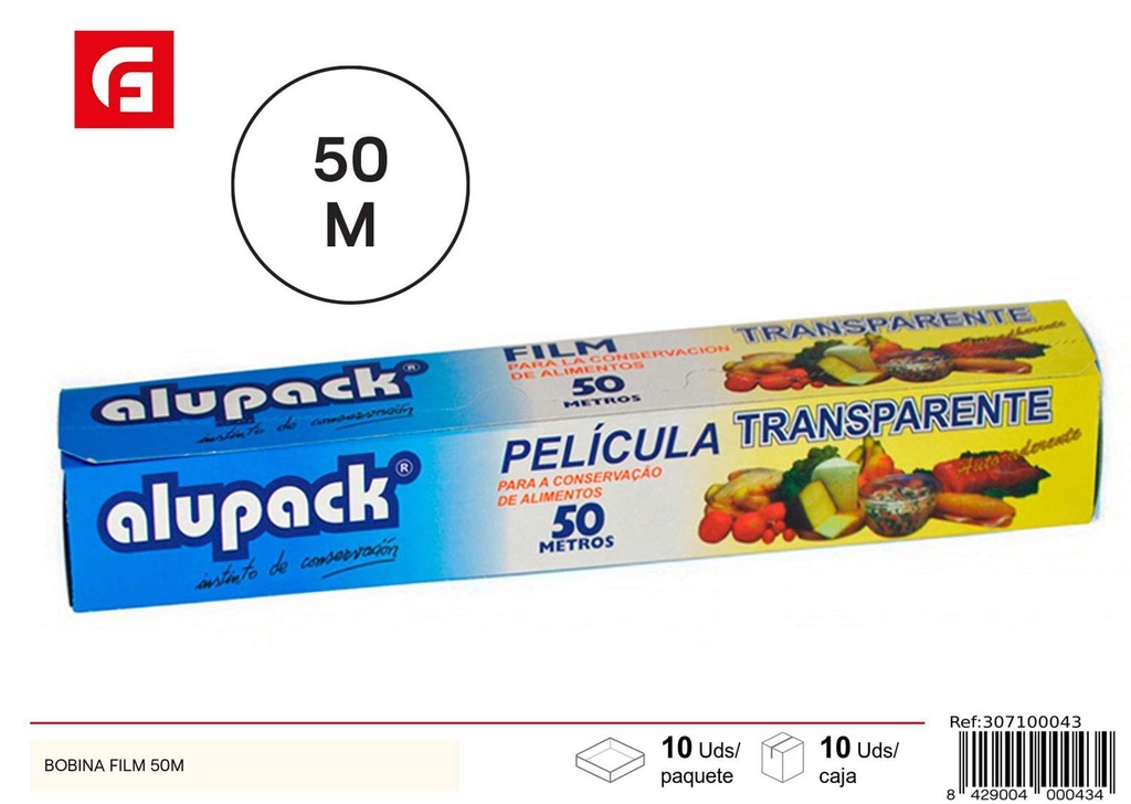 Bobina de film 50m - Utensilios de cocina