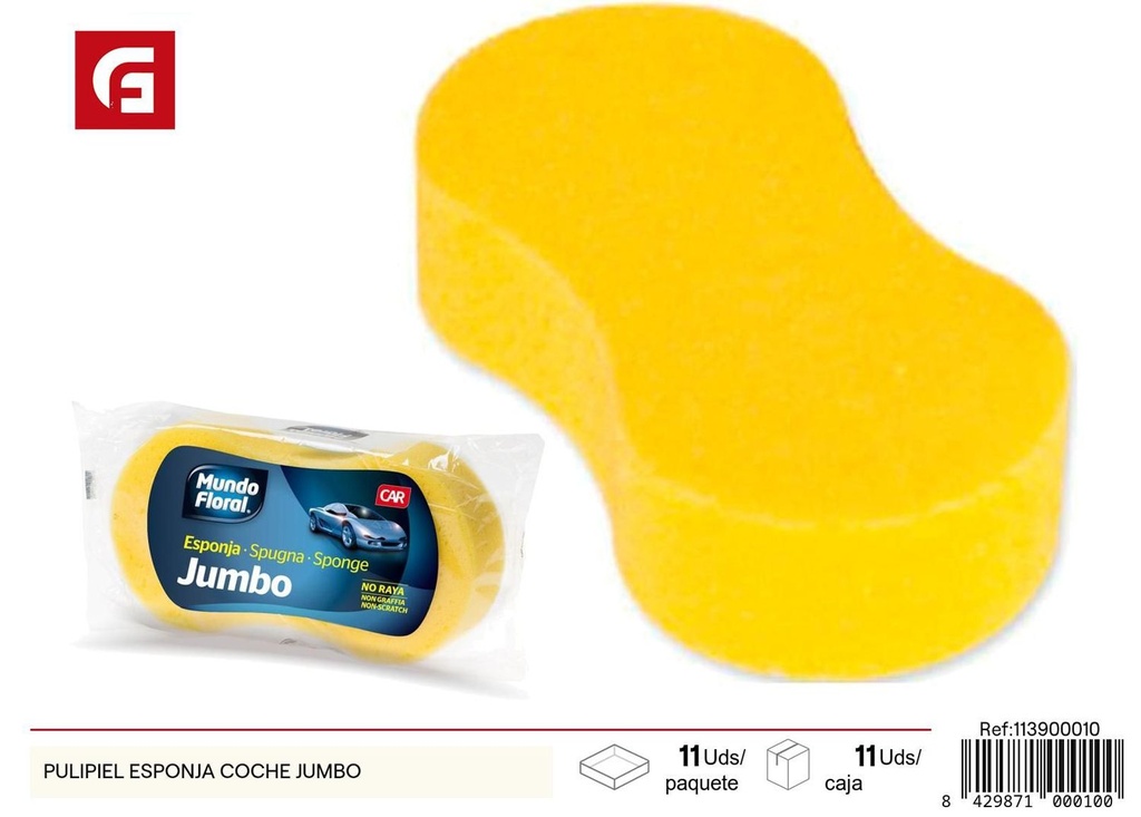 Esponja jumbo para lavar auto - Accesorios de automóvil