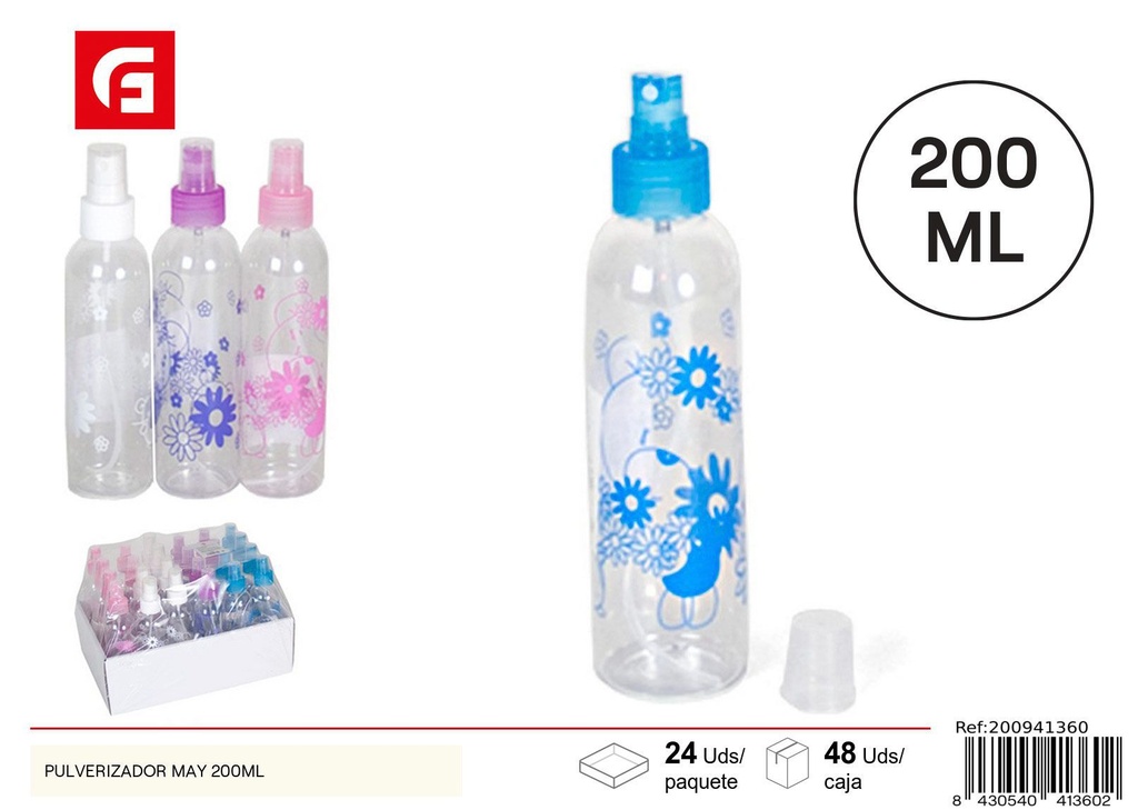 Pulverizador de 200ml - Accesorios de belleza