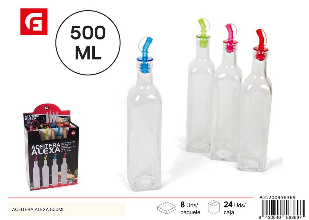 Aceitera Alexa 500ml - Cristalería