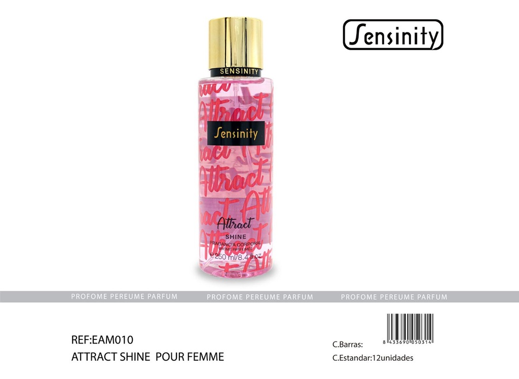 Body spray Attract 250 ml - Fragancia femenina