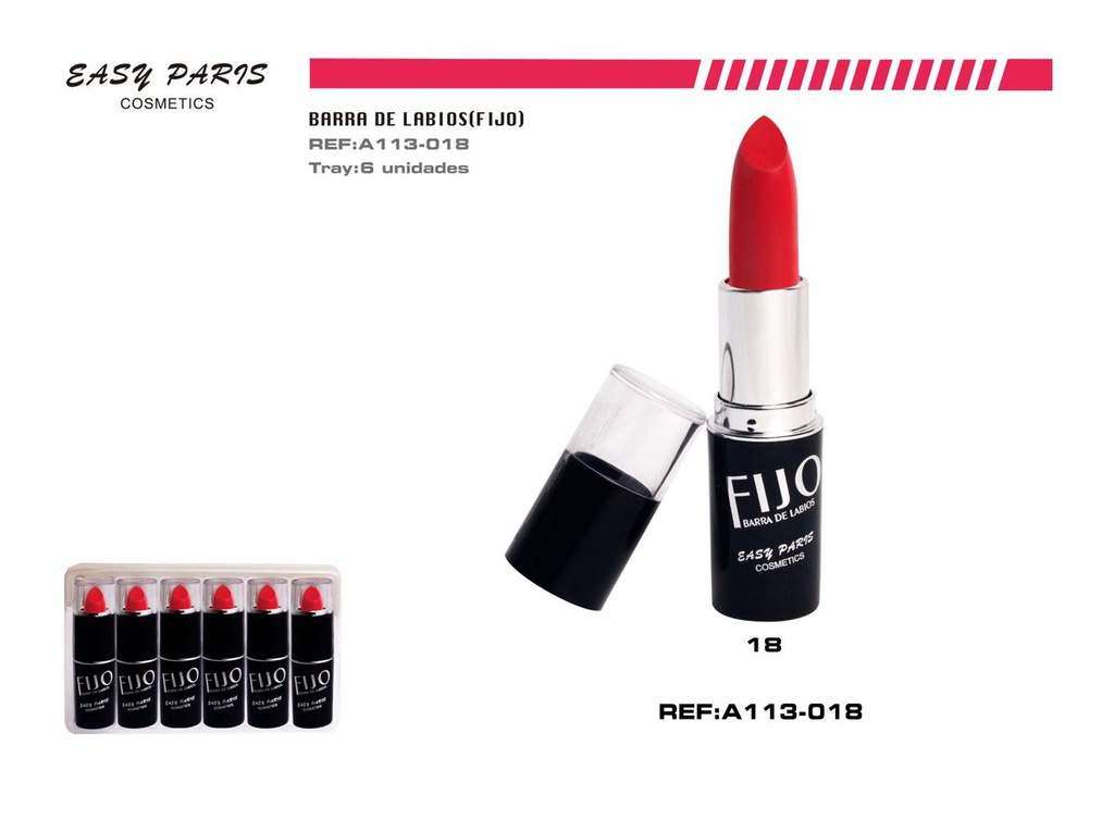 Lápiz de labios 6/U - Cosmética y maquillaje