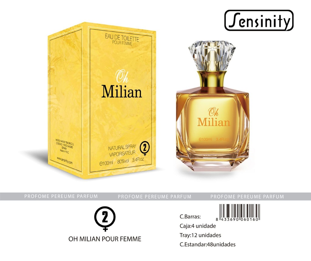 Perfume OH MILIAN pour femme - Fragancias para mujeres