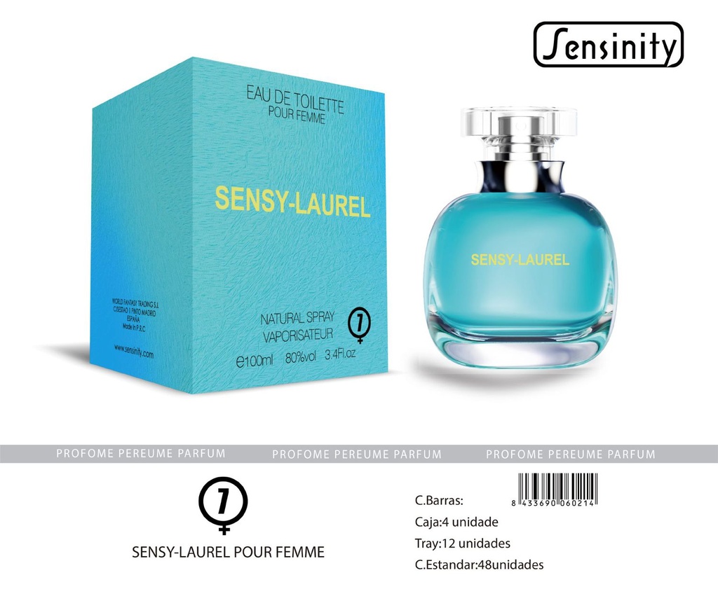 Perfume SENSY-LAUREL pour femme - Fragancias para mujeres